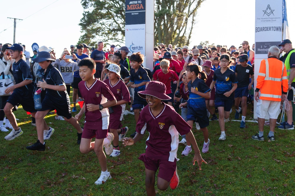 2026 Howick Rotary Fun Walk & Run event start
