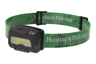 Headlamp donated by Botany Hunting & Fishing NZ